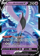 Galarian Articuno V - 058/198 - Ultra Rare - Chilling Reign
